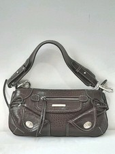 Borsa donna United Colors of Benetton – Marrone effetto coccodrillo