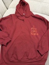 Felpa con cappuccio Kanye West