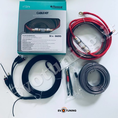 Kit cavi audio fusibile auto - kit,
