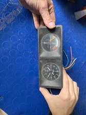 INDICATORE TEMPERATURA ACQUA E OROLOGIO QUADRO STRUMENTI ADATTABILE - USATO 