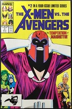 X-Men Vs Avengers 2 Marvel Comic Originale USA 1987 Justice For All mini serie