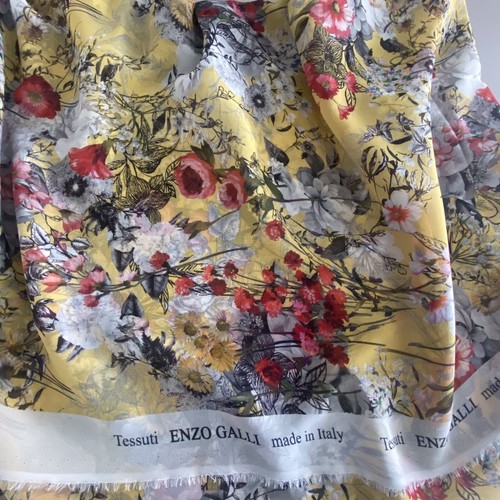 Tessuto enzo galli chiffon - tessuto,