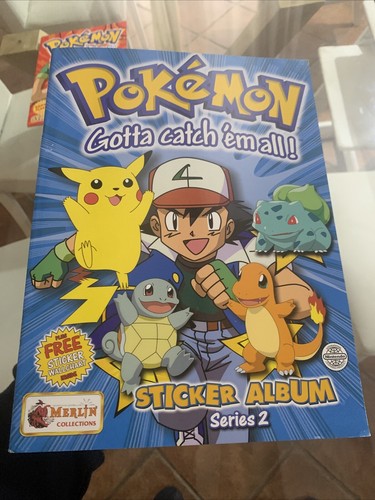 Album sticker pokemon merlin - pokemon,