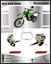 Klx 650 1996 - , adesivi