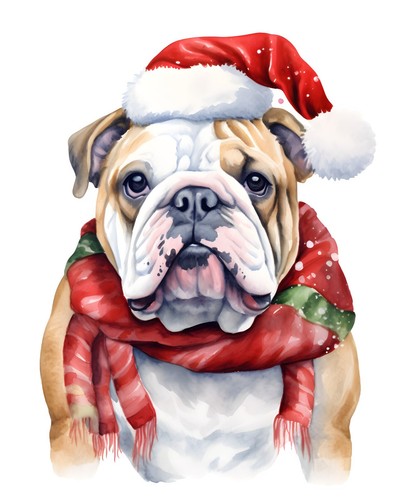 Adesivi auto bulldog inglese - auto,