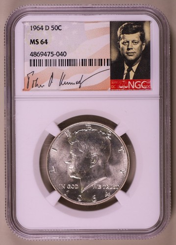 1964 kennedy mezzo dollaro - mezzo,