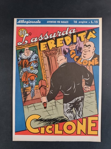 Fumetto ciclone albogiornale - ciclone,