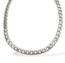 Collana Catena da Uomo Boccadamo Man in Acciaio maglia Grumetta AGR236A