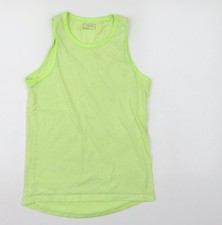 T-shirt basic verde bambina