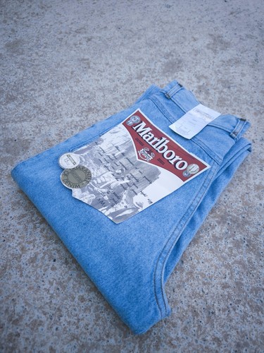 Marlboro jean mixte bleu clair - jean,
