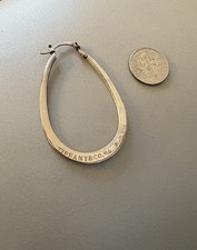 Orecchini a cerchio grande ONE