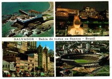 Cartolina 1511. Brasile. Bahia. Salvador. Viaggiata 1986