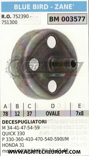 752390 campana frizione - 752390,