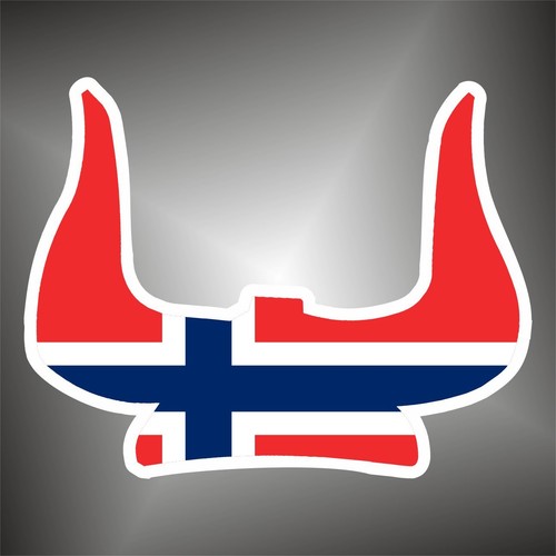 Adesivo bandiera norvegia - adesivo,