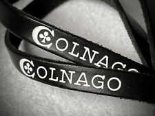 CINTURINI Cinghietti Fermapiede COLNAGO Toe Straps NOS NERI BLACK Nuovi