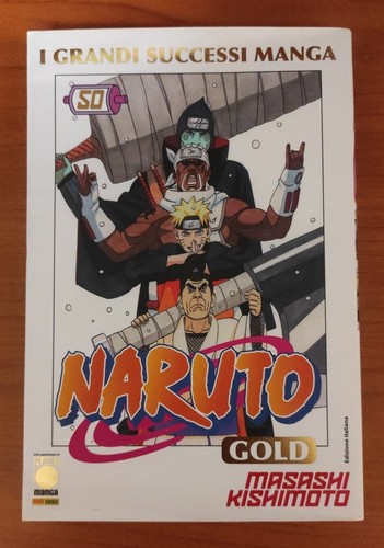Naruto gold planet manga - gold,