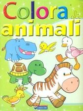 COLORA GLI ANIMALI RAGAZZI AA.VV. EDIZIONI CONOSCERE 0000