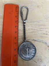 Portachiavi pubblicitario macchine agricole Nardi argento 800 Epoca Collezione 