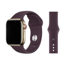 Originale Apple Orologio Sport Fascia Cinturino 44mm 45mm 46mm - Scuro Ciliegia
