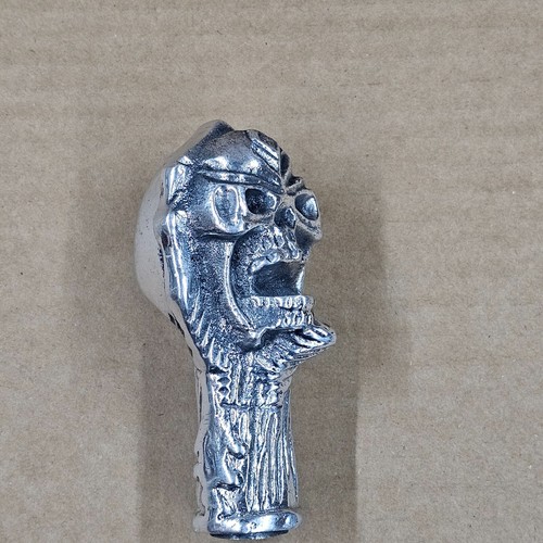 Argento alluminio teschio - argento, 10