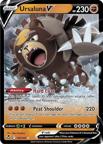 Ursaluna 102 195 pokemon - -, 102/195