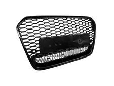 Griglia Anteriore Maschera Calandra Nido Ape Nero Lucido Per Audi A6 C7 4G 10-14