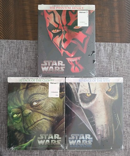 Star wars episodes 3 - 1, 2