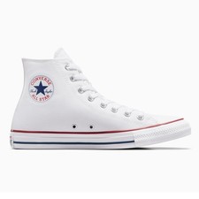 Converse All Star chuck taylor HI bianco alte scarpe Donna Uomo tela 38 41 43 44