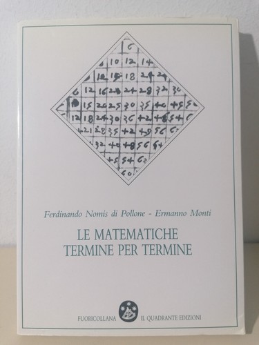Matematiche termine per - matematiche,