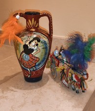 Anfora " A' Quartara"  Siciliana Del 1960  Altezza Cm  27 Larghezza Cm 15