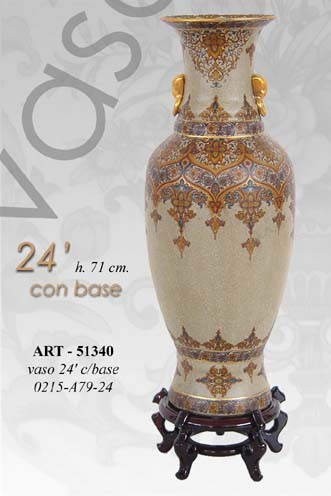 Vaso cinese tavolo terra - vaso,