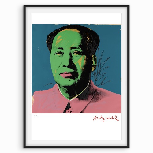 Firmato andy warhol mao - firmato,