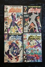 West Coast Avengers #1-4 1984