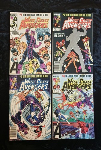 West coast avengers 4 1984 - coast,