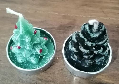 Lotto candele lumini natale - 2,