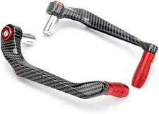 Paraleve Moto Carbon Look Universali 22mm per Freno e Frizione in Alluminio CNC