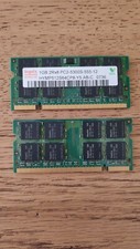 4 moduli RAM x 1GB DDR2 2Rx16 PC2 5300S-555-12 NOTEBOOK 