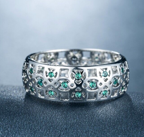 Anello celtico placcato