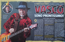 Italian Clipping Ritaglio 2022 VASCO ROSSI sono prontissimo per il tour 4 PAGINE