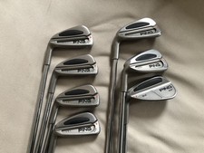 Ping S59 Irons 4-Pw 48* Iron Set Left Handed Lh Stiff Flex Steel Orange Dot