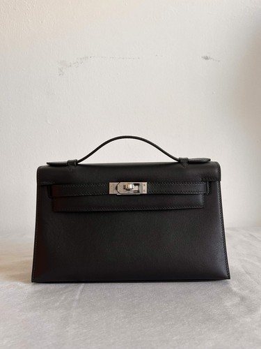 Hermes kelly pochette noir - kelly,