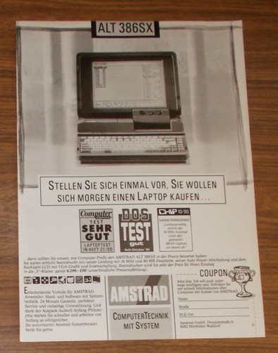 Rara pubblicità amstrad alt - pubblicità,