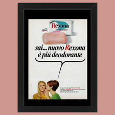 Anni ' 60  * Pubblicità Originale "Rexona, Deodorante" Cornice