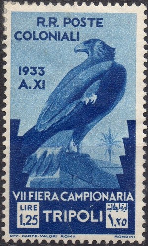 Italia libia 1933 fiera - libia, 7°