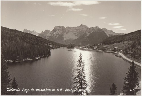 Dolomiti lago misurina - dolomiti,