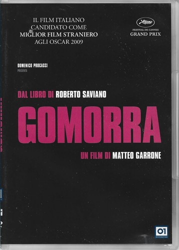 Gomorra dvd roberto saviano - gomorra,
