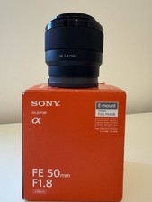 SEL50F18F 50mm f/1.8 Obiettivo Standard (Full Frame E Mount Bokeh Morbido Ideale