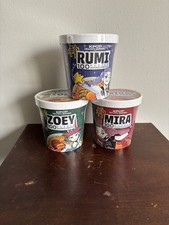 KPop Demon Hunters puzzle 100 pezzi di Buffalo Games tutti e 3 Rumi Zoey Mira