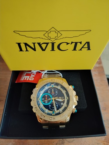 Orologio uomo oro invicta - orologio,