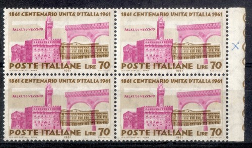 Varietà italia 1961 unita - 1961, unita'